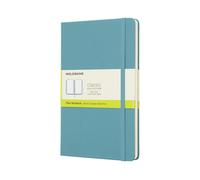 Notebook Plain Neutro Large Reef Blu Hard