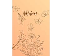 Notebook: Planner/Journal/Notebook with Unique Design Inspired by Nature and Vibrant Colors - Premium Matte Soft Cover, 120 Ruled Pages.