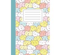 Notebook puntinato: Quaderno con griglia a puntini per appunti, scrivere, dipingere | 110 pagine | Formato A4 | Mici