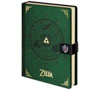 Notebook Pyramid A5 Legend of Zelda Verde Copertina rigida