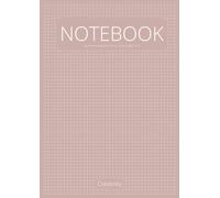 Notebook quaderno a quadretti 5 mm formato A4 senza margine pagine 110: Perfetto per studenti e professionisti che vogliono organizzare progetti con precisione e stile. (colore rosa )