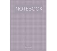 Notebook quaderno a quadretti 5 mm formato A4 senza margine pagine 110: Perfetto per studenti e professionisti che vogliono organizzare progetti con precisione e stile. (colore viola)