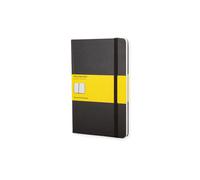 Notebook Quadretti 5mm Large Nero Hard Cover