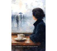 NOTEBOOK: Rainy Café Window Woman: Blank Lined Journal for Quiet Moments - 6x9 Inches, 200 Pages