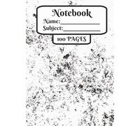 Notebook: Recording personal experiences and reflections for habit tracking or emotional processing. | 7x10 inches, 100 pages | Gift for Students & Creative Use