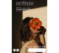 Notebook Relaxation time. Between Light and Self.: A Minimal Lined Journal for Healing, Calm Minds, and Quiet Moments. 20 Pages lined, 6”x9”