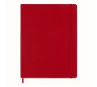 Notebook Righe Xl Rosso Hard Cover | Moleskine