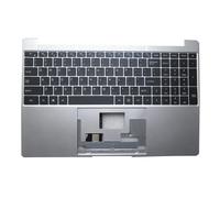 Notebook Silver PalmRest&US con Tastiera retroilluminata per 리트북 per R-IT 15B RT-LAP15002 Q156C Stati Uniti US Nero Senza touchpad Nuovo