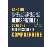 Notebook Sistema Cornell Notes Ingegnere Aerospaziale: Quaderno Appunti Metodo Cornell. Carta grafica e a righe.
