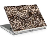 Notebook Skin 15,6 " 16 " 16,4 " Leopardo Peluche Pelliccia Adesivo Laptop