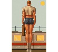 Notebook: Small Town Boy illustration, Journal 120 page