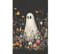 Notebook: Spooky Cute Ghost Journal for Halloween, Autumn Vibes, and Everyday Writing
