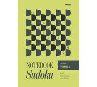 Notebook Sudoku Vol. 2 A5 Edition: Easy Sudoku | A5 sized 148×210mm | 160 puzzles plus solutions