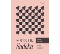 Notebook Sudoku Vol. 3 A5 Edition: Medium Sudoku | A5 sized 148×210mm | 160 puzzles plus solutions
