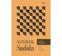 Notebook Sudoku Vol. 6 A5 Edition: Easy Sudoku | A5 sized 148×210mm | 160 puzzles plus solutions
