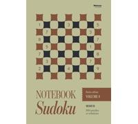 Notebook Sudoku Vol. 8 Pocket Edition: Medium Sudoku | Pocket sized 105×153mm | 100 puzzles plus solutions
