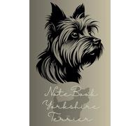 Notebook Tascabile a Puntini - Taccuino/Blocco Note 5,5 x 8,5 Pollici - 120 Pagine - Design Animali - Razze di cani - Yorkshire Terrier