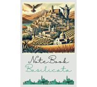 Notebook Tascabile a Puntini - Taccuino/Blocco Note 5,5 x 8,5 Pollici - 120 Pagine - Design Città e Regioni d’Italia - Basilicata