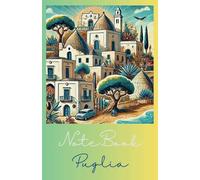 Notebook Tascabile a Puntini - Taccuino/Blocco Note 5,5 x 8,5 Pollici - 120 Pagine - Design Città e Regioni d’Italia - Puglia
