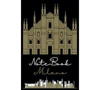 Notebook Tascabile a Puntini - Taccuino/Blocco Note 5,5 x 8,5 Pollici - 120 Pagine - Design Città e Regioni d’Italia - Milano