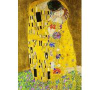 NOTEBOOK - THE KISS - GUSTAV KLIMT: Graph Notebook | Large Notebook With a Famous Painting | A4 Format | Quaderno a Quadretti Maxi formato | Copertina con Quadro Famoso