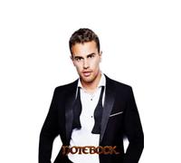 Notebook : Theo James Notebook Wide Ruled, 6x9, 100 Pages | Thankgiving Notebook gift for boy, girl,men, women #412