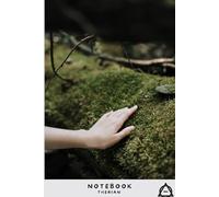 Notebook therian (110 hojas rayadas de 6 x 9 in)Cuaderno de composición, Cuaderno del diario, portada therian vintage, papel blanco, bosque: Therian