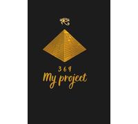 Notebook To Write In: 3 6 9 My Project- Journal Planner, Notes, 6" x 9" Inches,110 Pages, Lined Paper