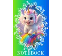 Notebook ( Unicorn ) Creative Dot Notebook: Colorful Pages to Inspire Your Notes and Drawings. 13.97 x 21.59 cm / 5.5 x 8.5 inches, perfect for writing and drawing