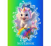 Notebook ( Unicorn ) Creative Dot Notebook: Colorful Pages to Inspire Your Notes and Drawings. 21.6 x 27.9 cm / 8.5 x 11 inches (US Letter) , perfect for writing and drawing