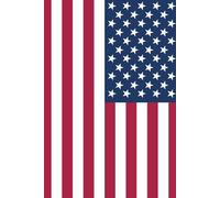 Notebook - USA Flag