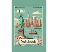 Notebook: Vintage & Retro Journal, Timeless Design - Classic Diary: Your Inspiring Daily Companion and the Perfect Gift for Friends and Family, 120 Ruled Pages, 6" x 9", A5