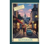 Notebook: Vintage & Retro Journal, Timeless Design - Classic Diary: Your Inspiring Daily Companion and the Perfect Gift for Friends and Family, 120 Pages, 6" x 9"