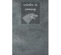notebook- winter is coming: game of thron