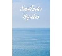 Notebook with an Inspirational quote: size 6x9 inches, 120 lined pages, ideal for school, journaling, list making and general writing.
