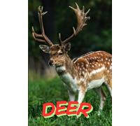 Notebook With Animals: DEER.: A Cute and Fun Animal-Themed Notebook for Kids, Students and Animal Lovers
