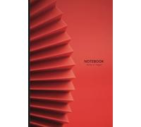 Notebook with Chinese Aesthetic Cover: This 6 x 9 inch notebook features 100 lined pages and a cover design inspired by the elegance of traditional Chinese folding fans.