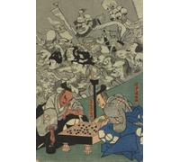 Notebook with Japanese Yokai ghost stories cover: Utagawa Kuniyoshi's Yokai illustration