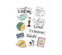 Notebook: Workplace Comedy Series, 100 Pages 6 x 9 Wide Ruled Lined Pages Journal Diary For Teens, Students, And Fans, Perfect For Notes, Writing, And Daily Ideas.