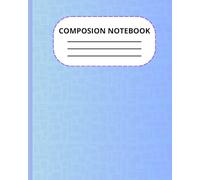 Notebook, Writing Journal, School Supplies, Office Supplies, Notepad : 8-10inch, 100 pages: Notebook for every day and any use