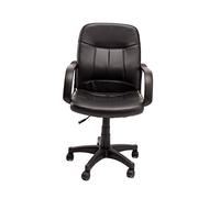 Notek Poltrona Girevole con rotelle da scrivania per Ufficio operativa Modello Crono