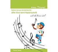 Noten lernen kinderleicht: Affe Vivo lernt Notenschrift und ich lerne mit!