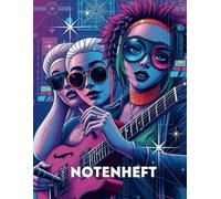 Notenheft A4: Schreibheft mit Notenlinien: Schreibheft mit Notenlinien | Notizbuch für Musiker, Lehrer und Schüler 40 Seiten