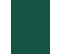 Notenheft: Blanko Notenpapier, 12 Systeme, A4, 120 Seiten, Wild Clover Edition, einfarbig Neptune Green