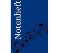 Notenheft: DIN A4 Notenlinienheft | 200 Seiten mit 12 Notenzeilen / Systeme pro Blatt | Papier 90g/m² | Musikheft mit Notenlinien
