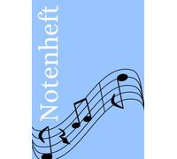 Notenheft: DIN A4 Notenlinienheft | 300 Seiten mit 12 Notenzeilen / Systeme pro Blatt | Papier 90g/m² | Musikheft mit Notenlinien