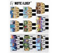 Noteology Educational Piano Keys & Keyboard Overlay to Support the Noteology™ Sight Reading System. (Not a toy.)