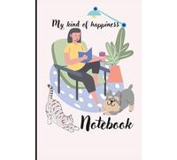 Notepad A5/6x9, 80 pages.: Lined notebook with relax-themed cover.