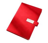 Notepad di personalità semplice del taccuino del cuoio del cambiamento di colore di affari-rosso