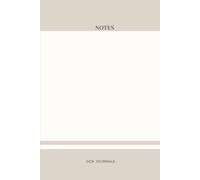 Notes: A Faith-Inspired Lined Journal for Writing, Study Notes, and Ideas | Beige